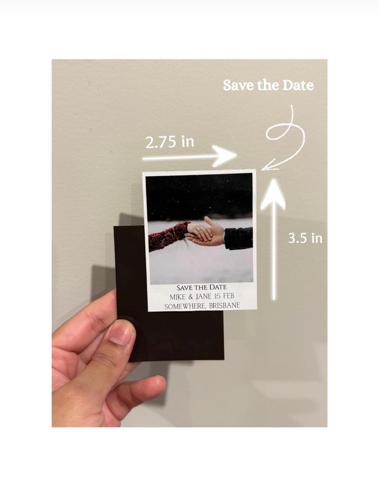 Flexible-Save the Date Magnets